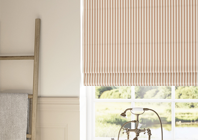 The British Stripe Co. Catherine, Polzeath No.3 - Twist&Fit Roman Blind - Image 5
